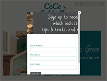 Tablet Screenshot of cececaldwells.com